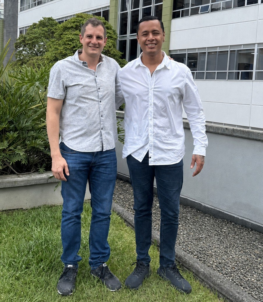 Isaac Ojalvo y Kevin Berruecos, socios fundadores de Panelik
